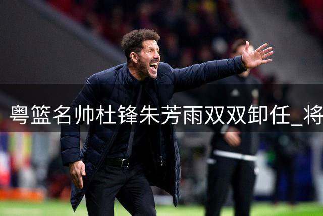 粤篮名帅杜锋朱芳雨双双卸任 将转任新职务