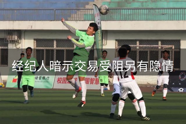 经纪人暗示交易受阻另有隐情